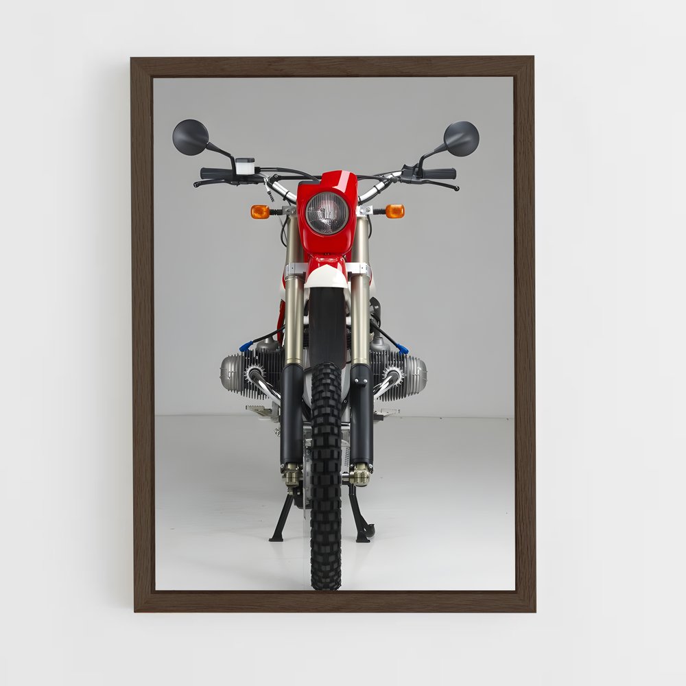 Poster Ride Rouge – affiche BMW Motorrad (vue 5)